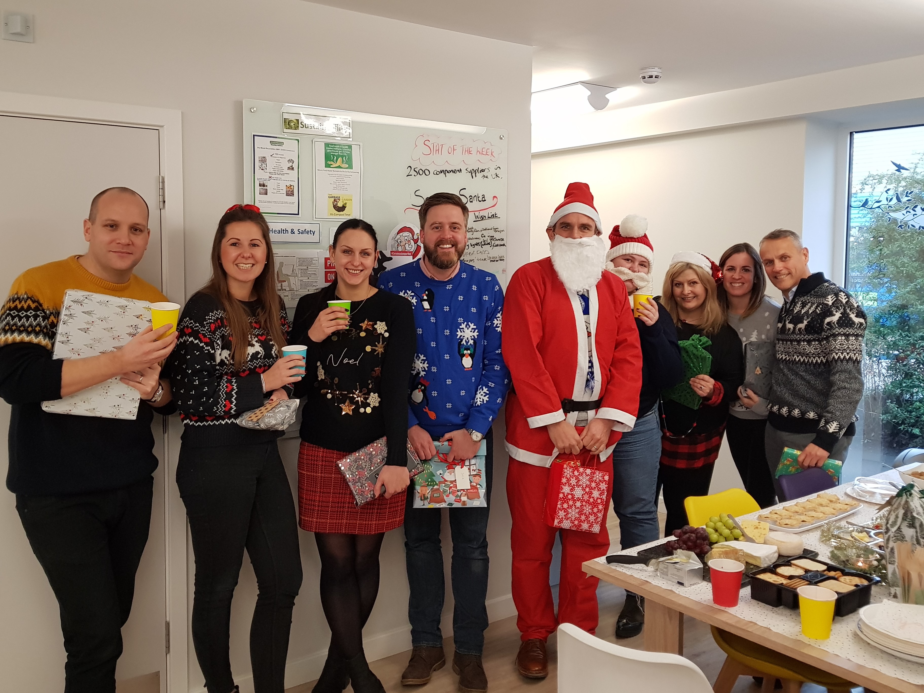 Christmas Jumper Day Team Photo